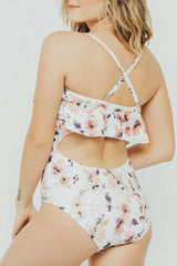 RUFFLE ONE PIECE SWIMSUIT
