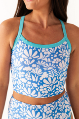2026 Vibrant Print Sporty Suspender Bikini Set