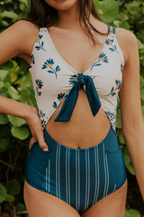2026 Women's Sexy Cut-Out One-Piece Swimsuit with Twist Detail