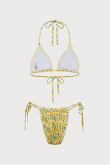 2026 Women's Sexy Triangle Cup Printed Bikini Set
