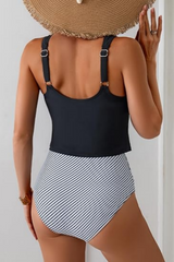 2026 Women's U-Back Two-Piece Tankini Swimsuit Set
