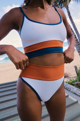PENNY BLOCKED RIB EMY BIKINI SET