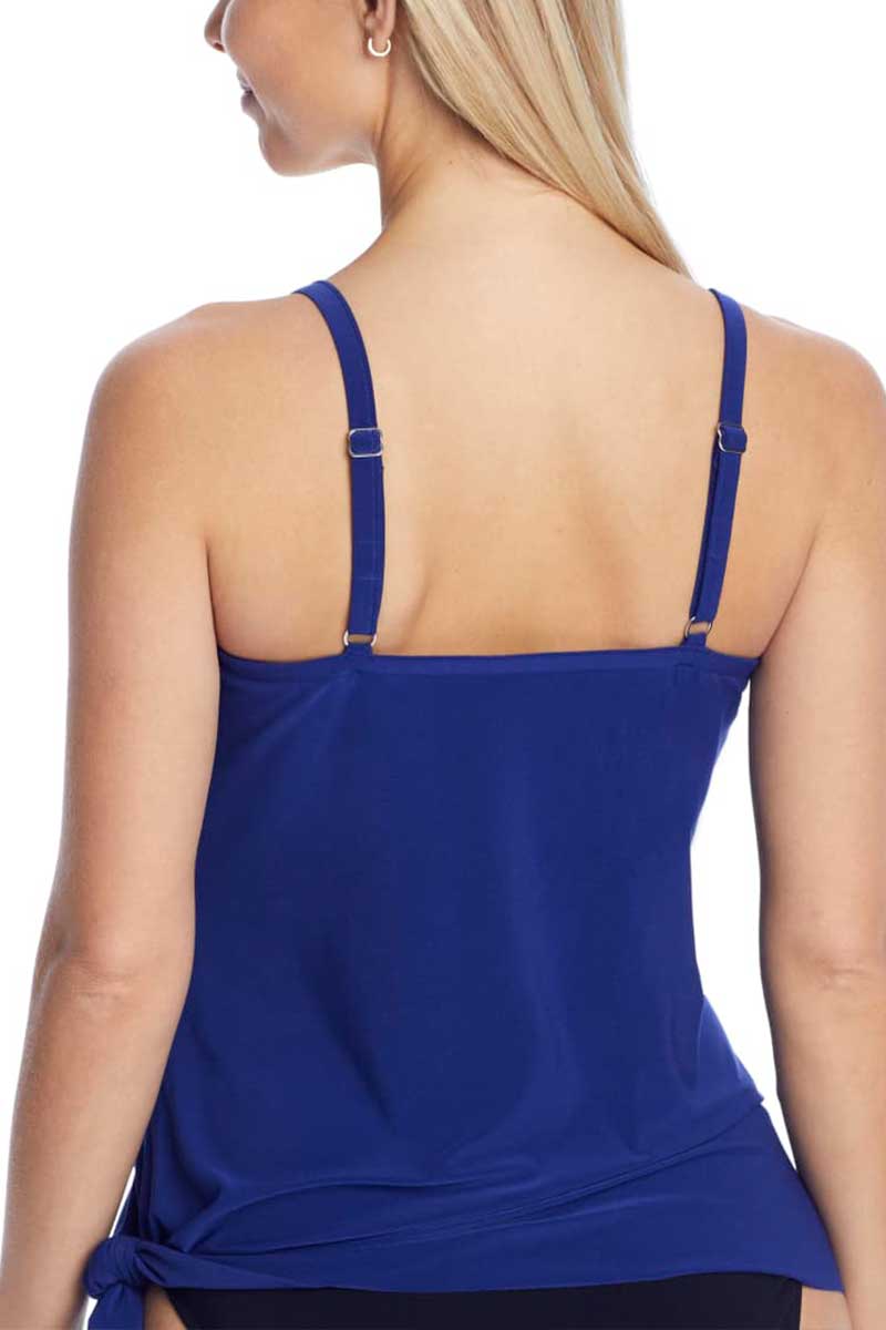 SOLID ALEX UNDERWIRE TANKINI TOP WITH CLASSIC BOTTOM