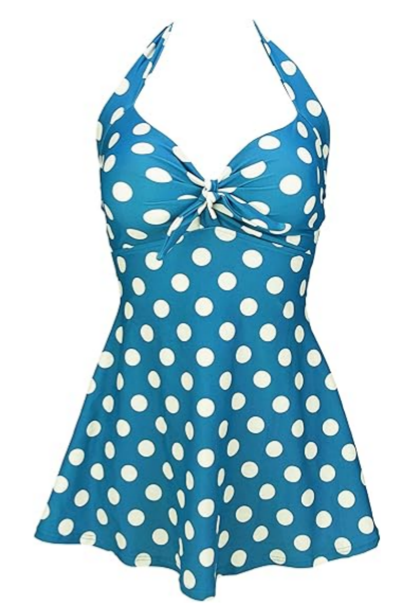 2026 Women's Retro Swimsuit Dress