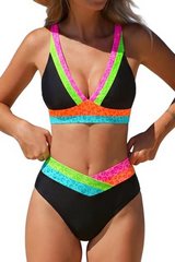 2026 Women's Sexy High-Waisted Leopard Print Bikini Set
