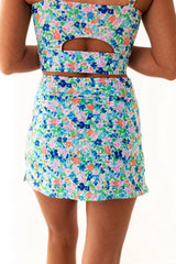 2026 Women's Floral Ruffle Sleeve Bikini Set